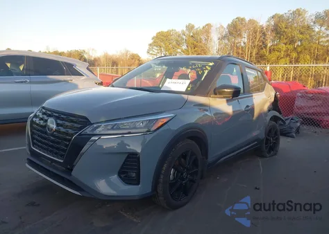 2021 Nissan Kicks Sr Xtronic Cvt z USA, uszkodzony, nr VIN 3N1CP5DV1ML509277